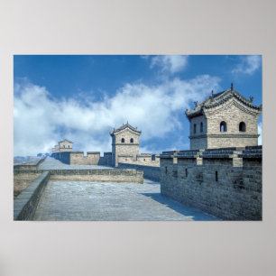Befestigung der alten Stadt Pingyao - China Poster