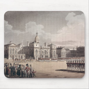 Befestigung des Schutzes an St James Park Mousepad