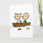 Befischung auf der Schiffskarte Karte (Vorderseite)