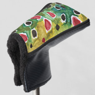 Befischung von Braunforellen Golf Headcover