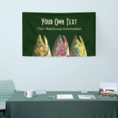 Befischung von drei Fettforellen Banner (Messeveranstaltung)