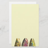 Befischung von drei Fettforellen Briefpapier (Vorne/Hinten)