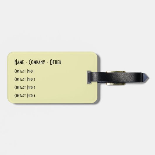 Befischung von drei Fettforellen Gepäckanhänger (Rückseite horizontal)