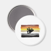 BEFLAG UND SYMBOL MAGNET (Vorderseite/Rückseite)