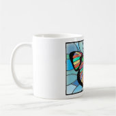Beflecken-Glas Butterly Tasse (Links)