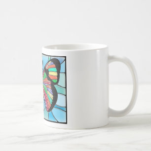 Beflecken-Glas Butterly Tasse