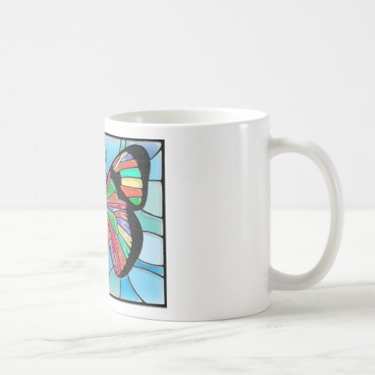 Beflecken-Glas Butterly Tasse (Rechts)