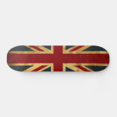 Befleckte Gewerkschafts-Jack Großbritannien-Flagge Skateboard (Horizontal)