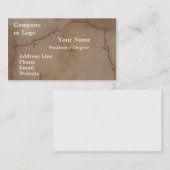 Befleckte PappVisitenkarte Visitenkarte (Vorne/Hinten)