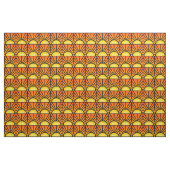 Beflecktes Glas-Deko-Sonnenuntergang Stoff (Yard (91,4 cm))