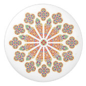 Beflecktes Glas-Keramik-Griff Keramikknauf (Vorderseite)