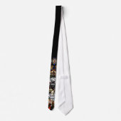 Beflecktes Glas-Krawatte Krawatte (Rückseite)