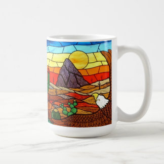BEFLECKTES GLAS-KUNST durch David-Smith TASSE 01