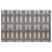 Beflecktes Glas-Kunst Nouveau Stoff (Fat Quarter (45,7 x 55,9 cm))