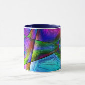 Beflecktes Glas-Tasse Tasse (Zentrum)