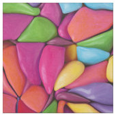 Beflecktes Glas-Vintages lila Kaleidoskop Stoff (Muster)