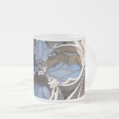 Beflecktes Glasfenster-Tasse Mattglastasse (VorderseiteRechts)