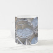 Beflecktes Glasfenster-Tasse Mattglastasse (Vorderseite Links)