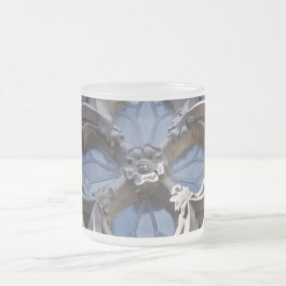 Beflecktes Glasfenster-Tasse Mattglastasse