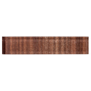 Beflecktes Holz Namensplakette
