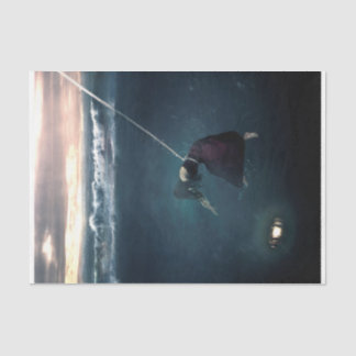 Befolgen Sie das Licht - Entdecken des Gewebes Seidenpapier