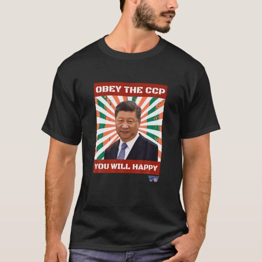 Befolgen Sie das Sarcastic Slogan T Shirt der CCP (Vorderseite)