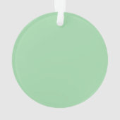 Befolgen Sie das verrückte Pinguin-Grafikdesign Ornament (Rückseite)