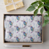 Befolgen Sie das Zitat der lokalen Sea Turtle Gefä Seidenpapier (Geschenk)