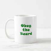 Befolgen Sie den Bart Kaffeetasse (Links)