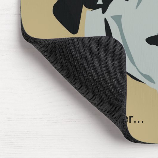 Befolgen Sie den Boxer Mousepad (Ecke)