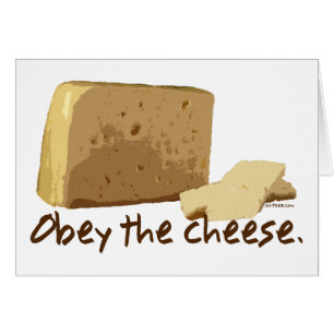 Befolgen Sie den Käse