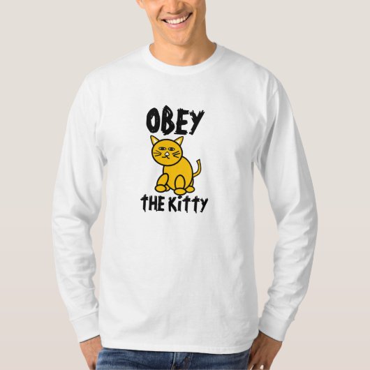 Befolgen Sie den T - Shirt der Kitty-Männer (Vorderseite)