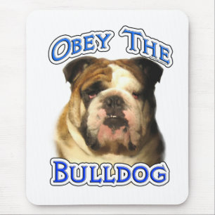 Befolgen Sie die Bulldogge Mousepad