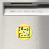 Befolgen Sie die Cook Kitchen Sprichwort Magnet (In Situ (Geschirrspüler))