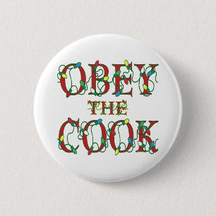 Befolgen Sie die Cook Sprichwort Holiday Lights Button