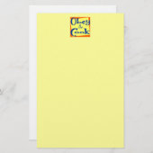 Befolgen Sie die Küchen Sprichwort Stationery Briefpapier (Vorne/Hinten)