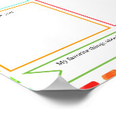 Befolgen Sie die Lehrervorlage Poster (Ecke)