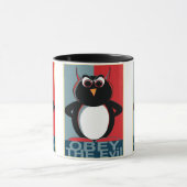 Befolgen Sie die schlechte Penguin-Tasse Tasse (Zentrum)