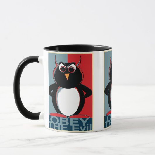 Befolgen Sie die schlechte Penguin-Tasse Tasse (Links)