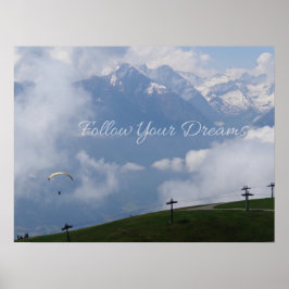 Befolgen Sie Ihr individuelles Poster