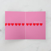 Befolgen Sie Ihre Herzgrußkarte Karte (Innenseite)