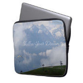 Befolgen Sie Ihre Träume individuelle Laptop-Ärmel Laptopschutzhülle (Vorderseite Links)