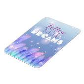 Befolgen Sie Ihre Träume Inspiration Zitat Magnet (Linke Seite)