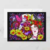 Befolgen Sie Ihre Träume Postkarte (Vorne/Hinten)