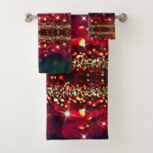 Befolgen Sie Ihre Träume Sparkle Bad Handtuch Set (Insitu)