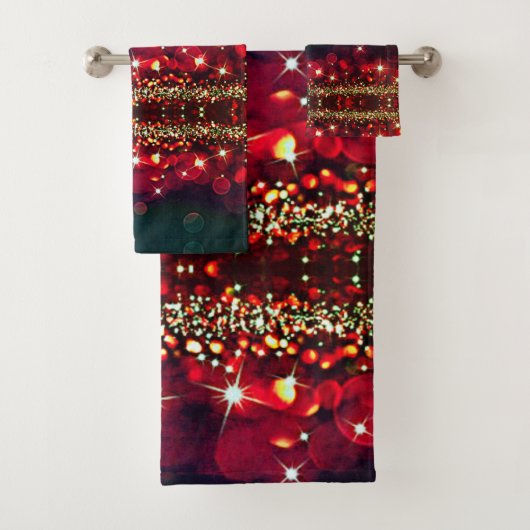 Befolgen Sie Ihre Träume Sparkle Bad Handtuch Set (Insitu)