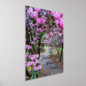 Befolgen Sie Ihre Träume Zitat Blumengarten Pfad Foliendrucke (Ablage )