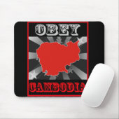 Befolgen Sie Kambodscha Mousepad (Mit Mouse)