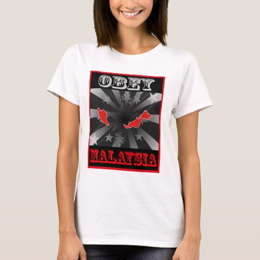 Befolgen Sie Malaysia T-Shirt (Vorderseite)