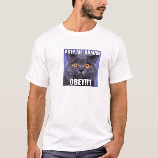 Befolgen Sie mich Mensch - untersuchen Sie die T-Shirt (Vorderseite)